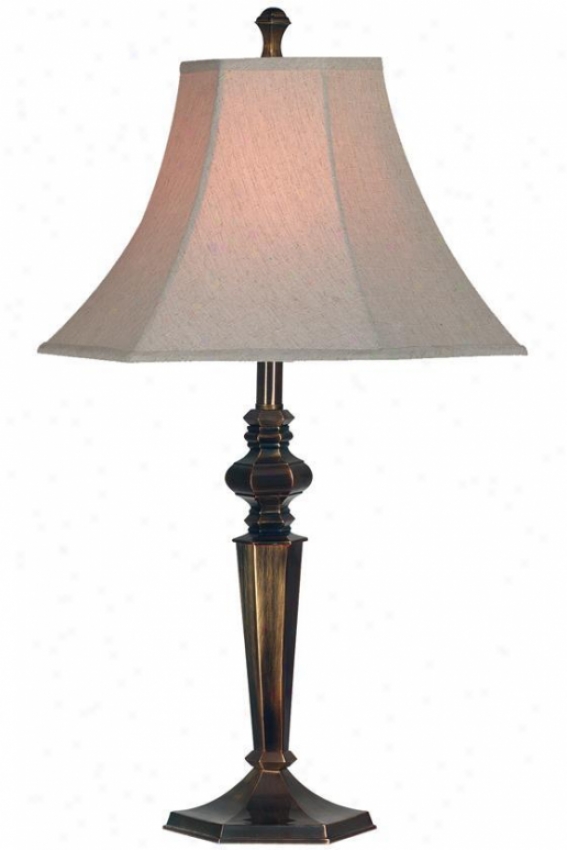 "georgetkwn Tablle Lamp Ii - 32""h, Bronze"