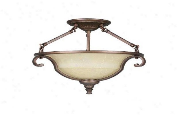 Home Decorators Collection Fairview Semi-flush Mount - 2 Light, Bronze