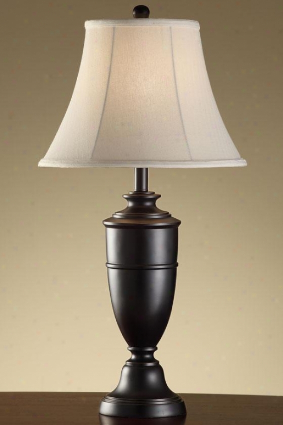 "jace Metal Table Lamp In Madison Bronze Finish - 29.5""h, Madison Brown"