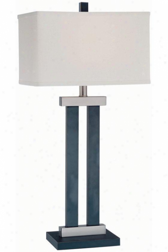 "james Table Lamp - 15.25""x30.75"", Bronze"