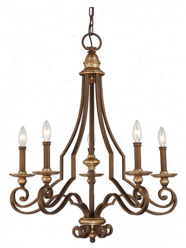 Julia Chandelier - 5-light, Heirloom