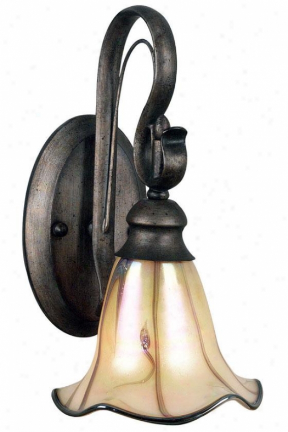 Keely Sconce - 1-1ight, Silver