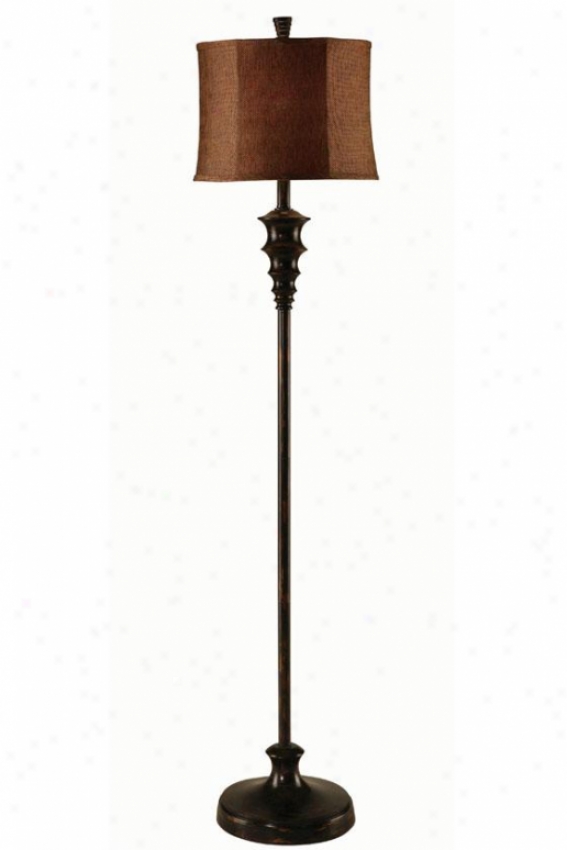 "kieran Bronze Floor Lamp - 60.5""h, Bronze"