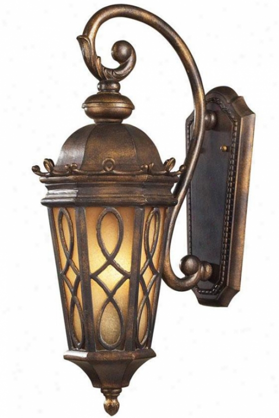 "lake Champlain 23""h Outdoor Sconce - 2-light, Hazelnut Bronze"