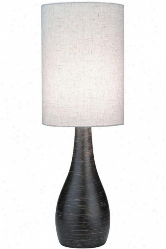 Lancashire Table Lamp - Lwrge, Bronze