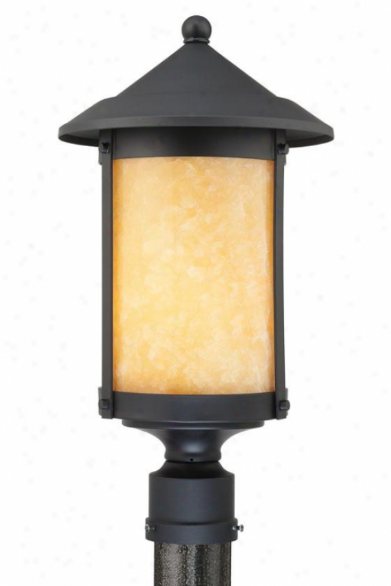 "landon Outdoor Mail Lantern - 20""h, Black"