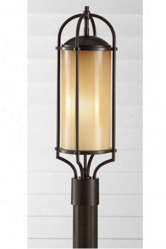 "lauren Outdoor Lamp Speed - 23""h X 7.5""w, Heritage Bronze"