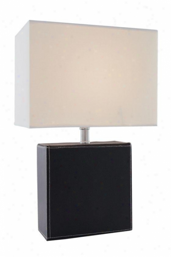 "leandra Table Lamp - 16.25h X 11""w, Black"