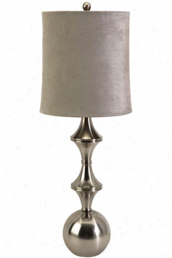 "leighton Stand  Lamp - 31.75""hx12.5""w, White"