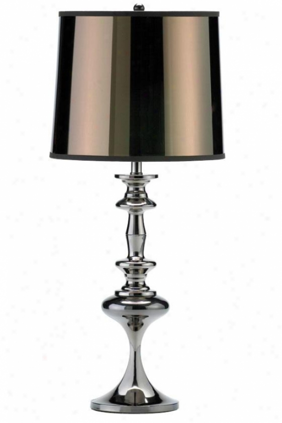 "liam Lamp - 27.5""h, SilverC hrome"