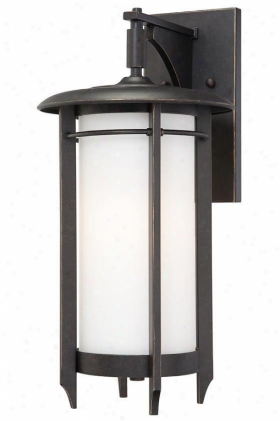 Liberty Outdoor Wall Lantern - Comprehensive, Gold Bronze