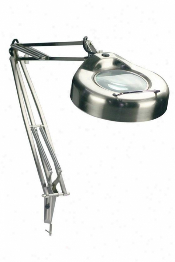 "magnify-lite Steel Magnifier Light - 42""h X 9""w, White"