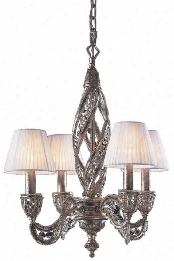 Medici 4-light Chandelier - 4-light, West Gentle