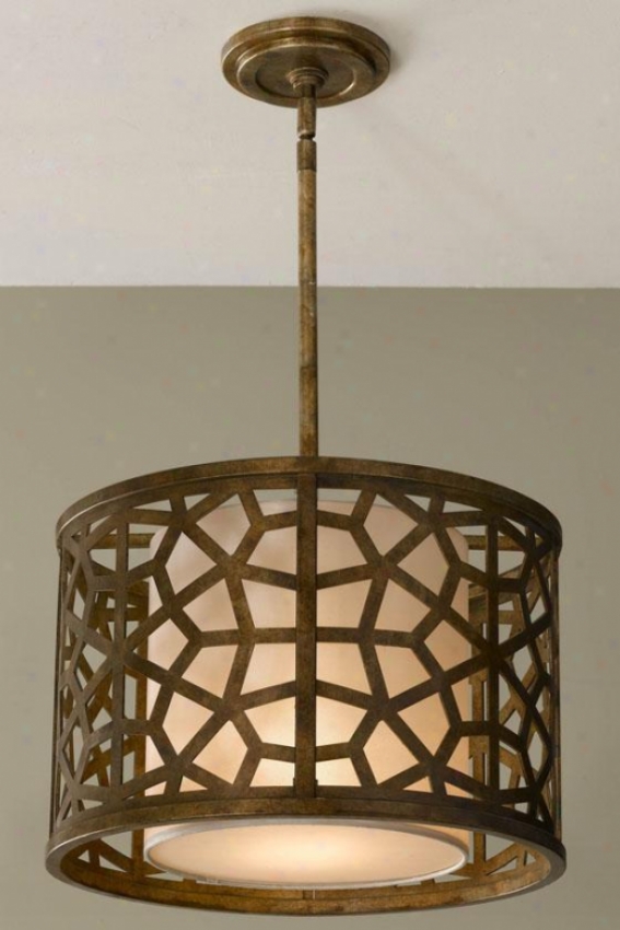 Melasso Pendant - One Light, Brown