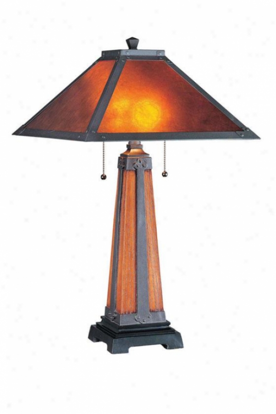 "micah Table Lamp - 27""h X 15.75""w, Dark Coffee"