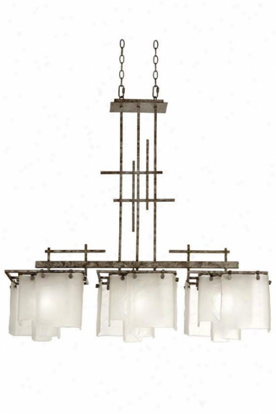 "modisty 40""h Pendant - Three Light, Bakersfield"