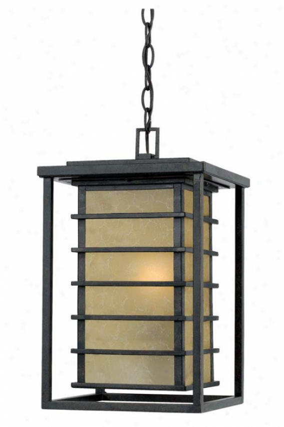 "nathaniel Outdoor Hanging Lantern - 16.5""h, Gold Bronze"