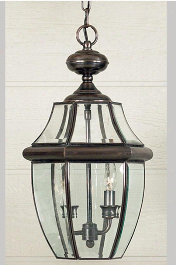 Newbury 2-light Exterior Hanging Lantern - 2-light, Copper Copper