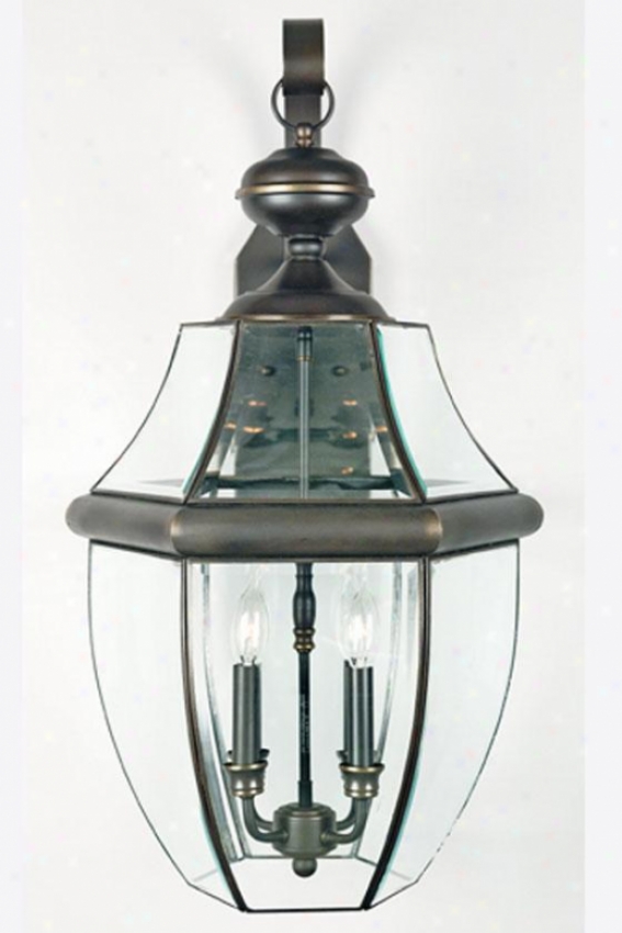 "newbury 4-light 29""h Outdoor Hanging Lantern - 4-light/exlarge, Bronze"