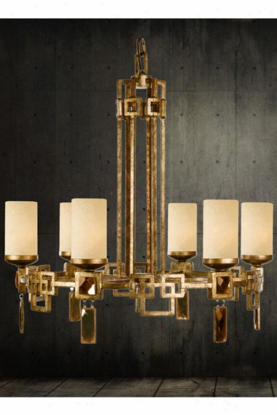 Noir 6-light Chandelier - Six Light, Kolorado Creamy