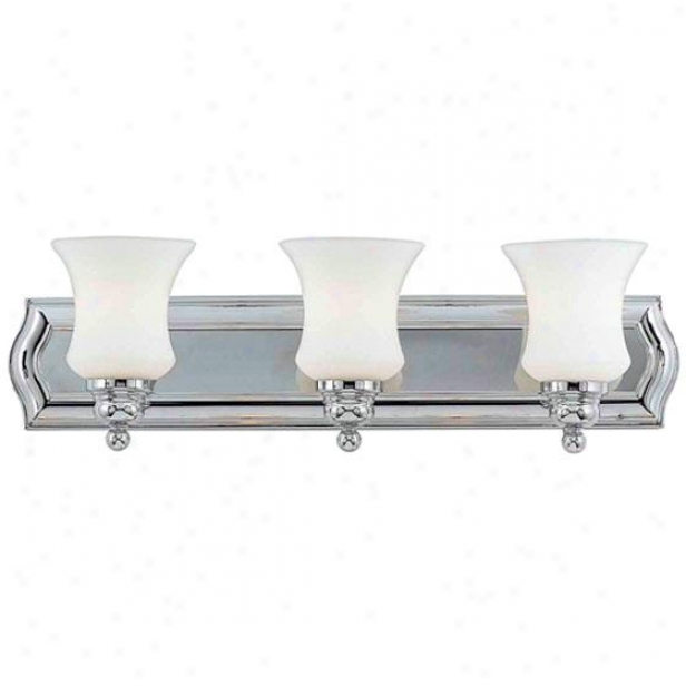 Oakland 3-light Vanity - 3-light, Steel Gray Chrome