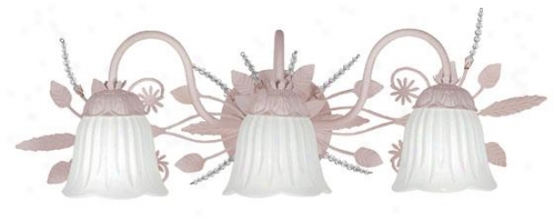 Paris Flea Market Sconce - Three Light, Blush