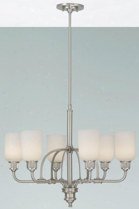 Payton Chandelier - Six Light, Grey Steel