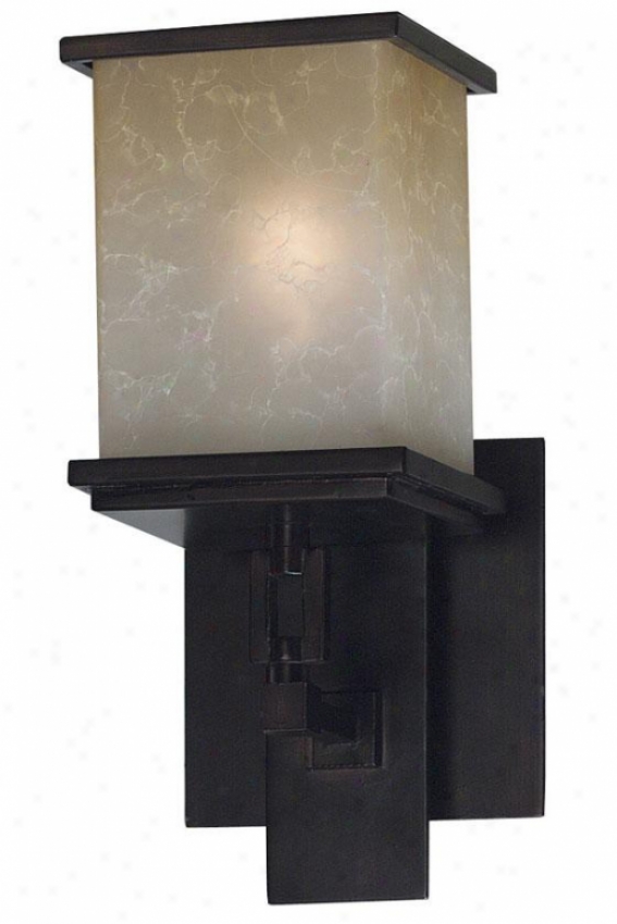 Piedmont Sconce - 1-light, Ojl Rubbed Bronze