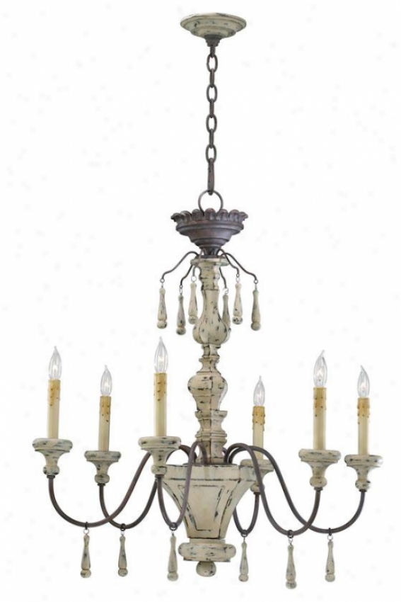 Proence Chandelier - 6-light, Carriage Hous3