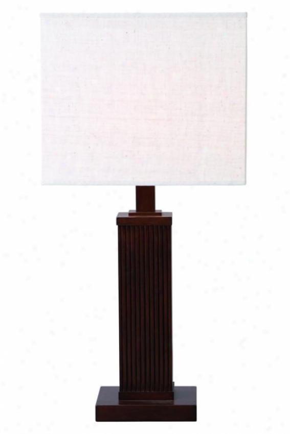 "regent Table Lamp -2 9""hx12""d, Brown"