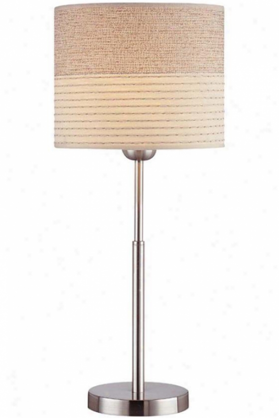 Relaxar Table Lamp - Small, Silver