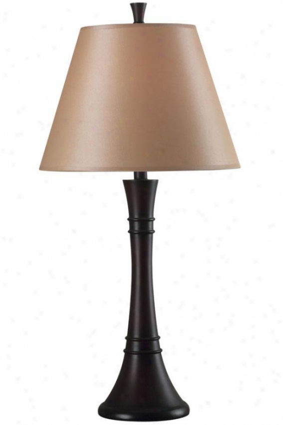 "roland Table Lamp - 31""h, Bronze"