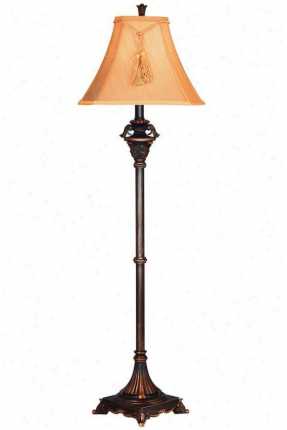 "rowan Overthrow Lamp - 58""hh, Bronze"