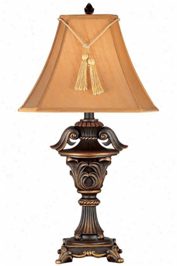 "rowan Table Lamp - 33""h, Bronze"