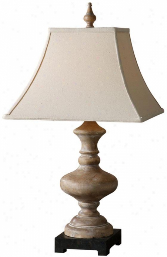 "serdiana Table Lamp - 30""hx16""diamtr, Roasted Pecan"