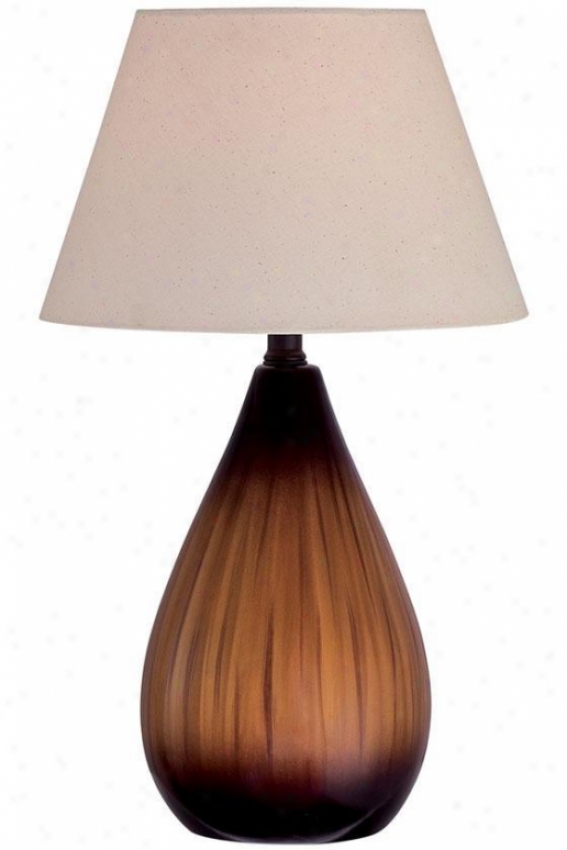 "sheila Table Lamp - 20""hx12""d, Brown"