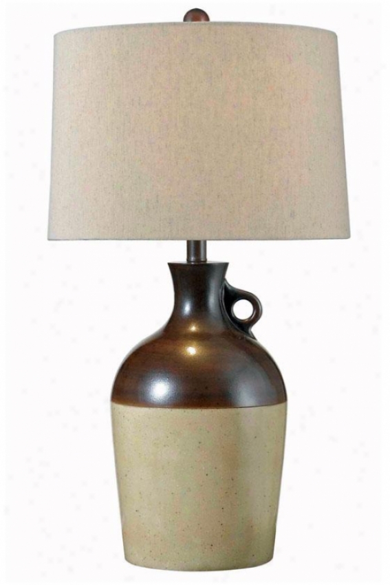 "shine Table Lamp - 28""h X 15""w, Brown"