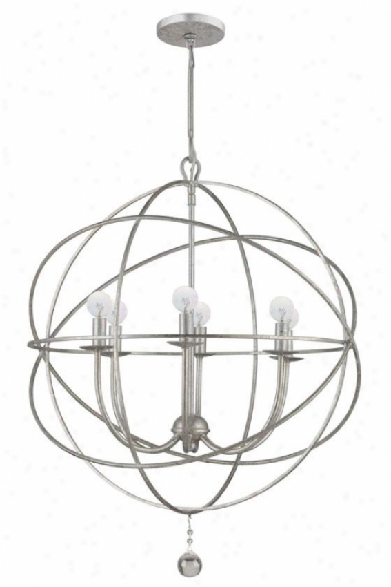 Solaris Chandelier - 6-light, Olde Gentle