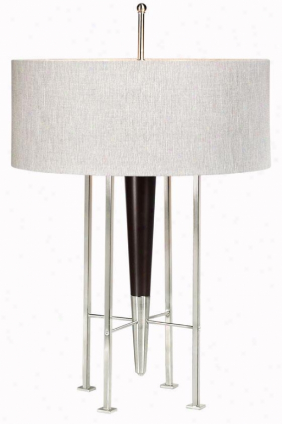 "spire Table Lamp - 31.5""hx20""w, Silver"