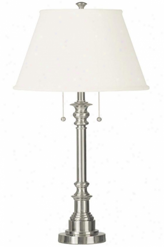 "spyglass Table Lamp - 31""h, Grey Steel"