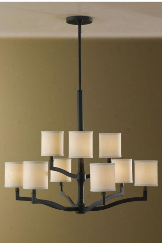 Stelle Chandelier - Nine Light, Oil Rub Bronze