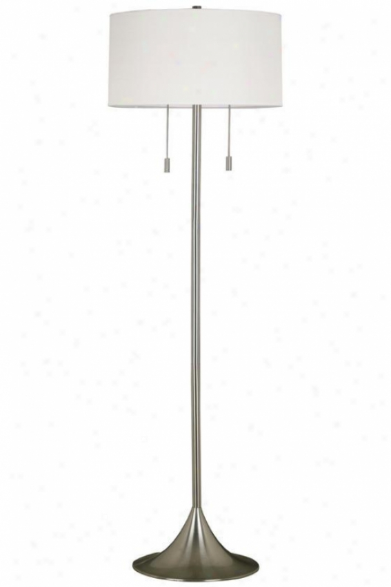 "stowe Floor Lamp - 61""hx19""w, Grey Steel"