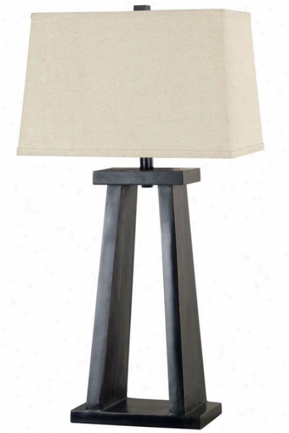 "taro Table Lamp - 30""hx16""w, Brown"