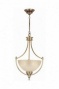 Home Decorators Collection Keswick Pendant - 3 Light, Brush Brass