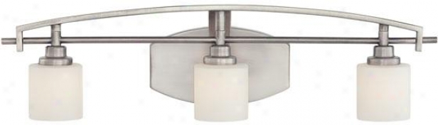 Truman Curved 3-light Vanit Light - 3-light/curved, Nickel