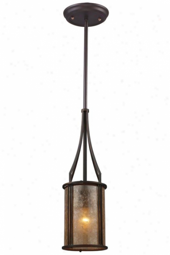 Turlington Mini Pendat - 1 Light, Bronze Brown