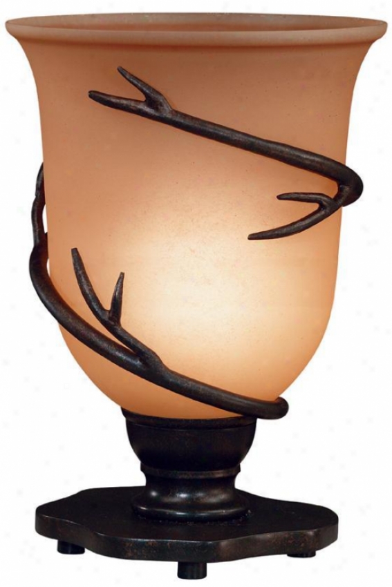 "twigs Table Torchiere Lamp - 10""h, Bronze"