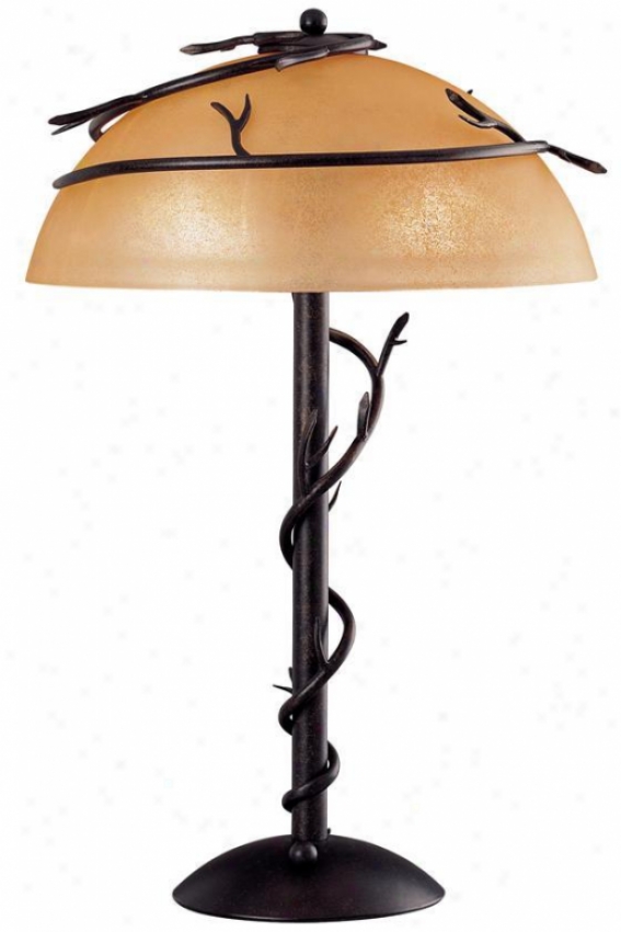 "tsigs Vine Table Lamp - 25""h, Bronze"