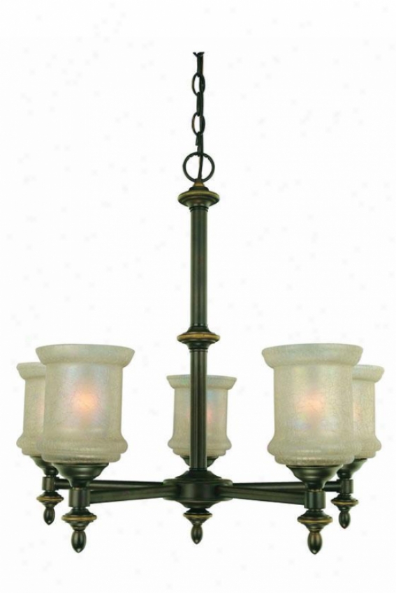 Vashon 5-light Chandelier - Flve Light, Bronze