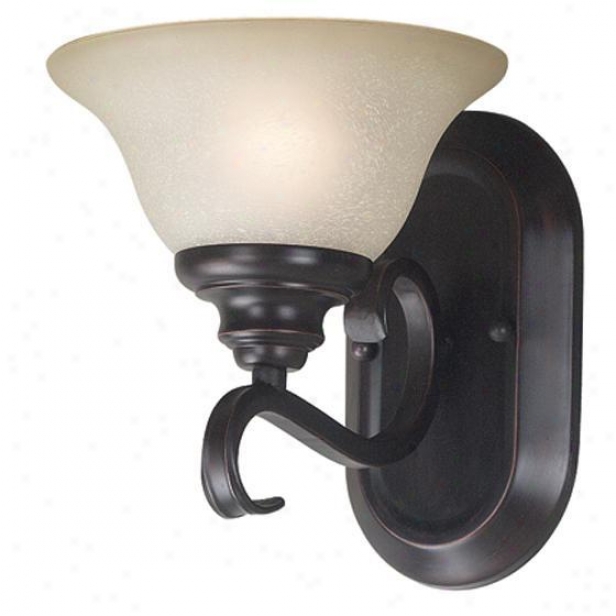 "welles Wall Sconce - 8""h, Copper Bronze"